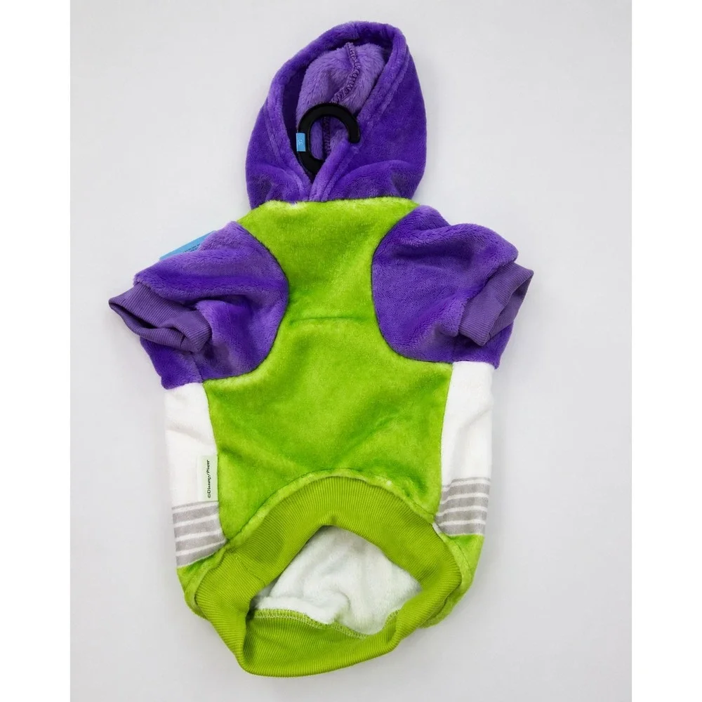 Disney Pixar Toy Story Buzz Lightyear Dog Hoodie Costume Size Small